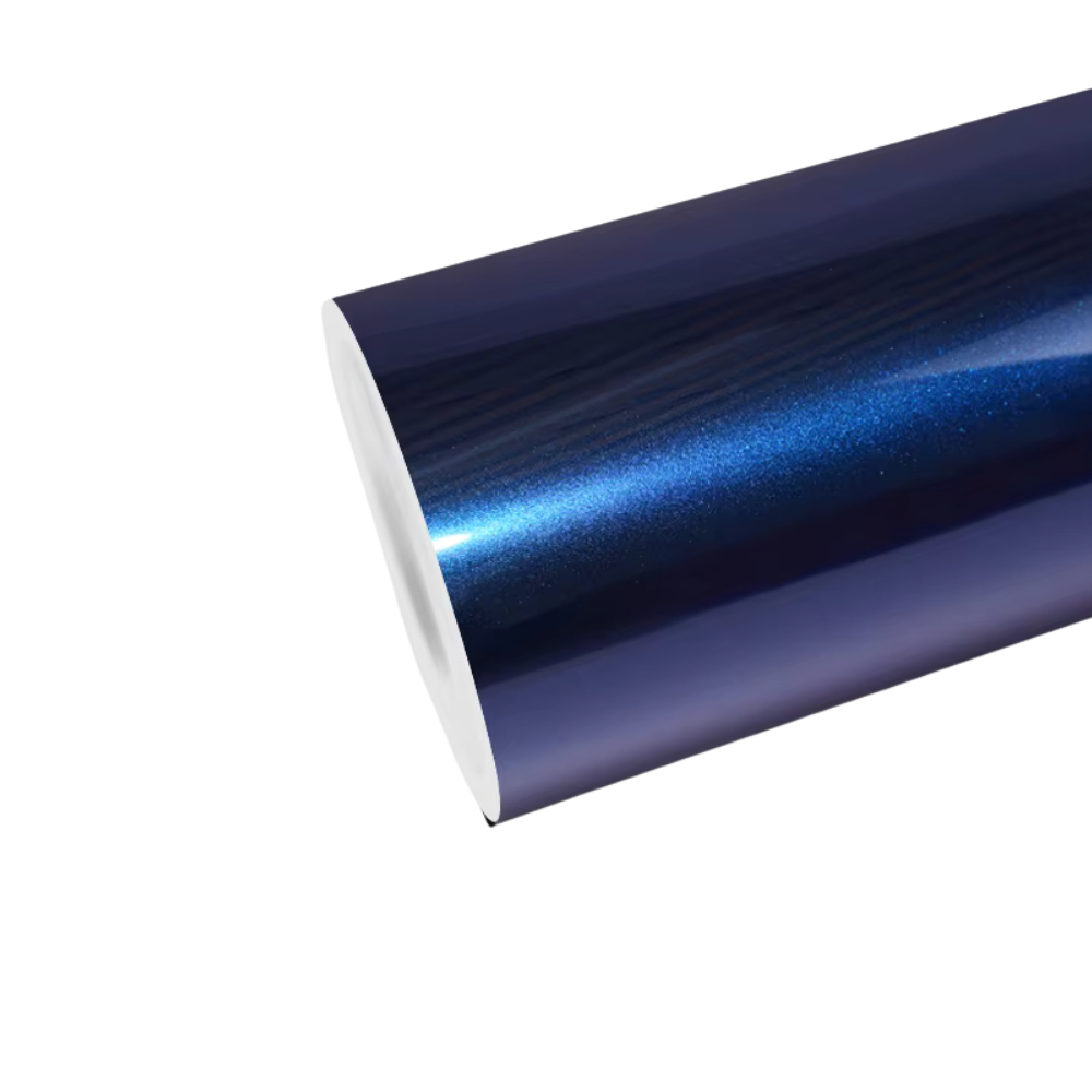 Covering Brillant Métallique Bleu Ombre - Vorren Plus