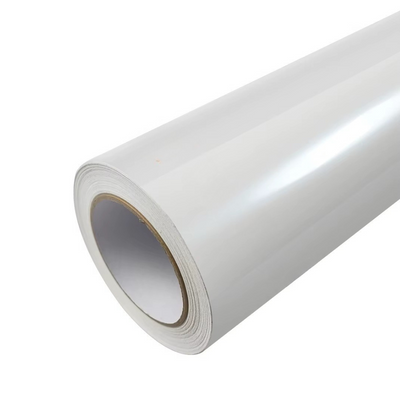 Covering Brillant Métallique Blanc Neige - Vorren Plus