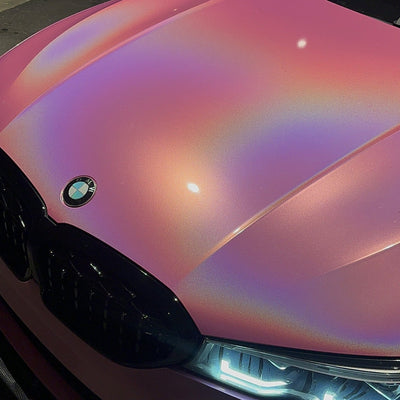 Covering Brillant Métallique Rose Laser - Vorren Plus - Vorren