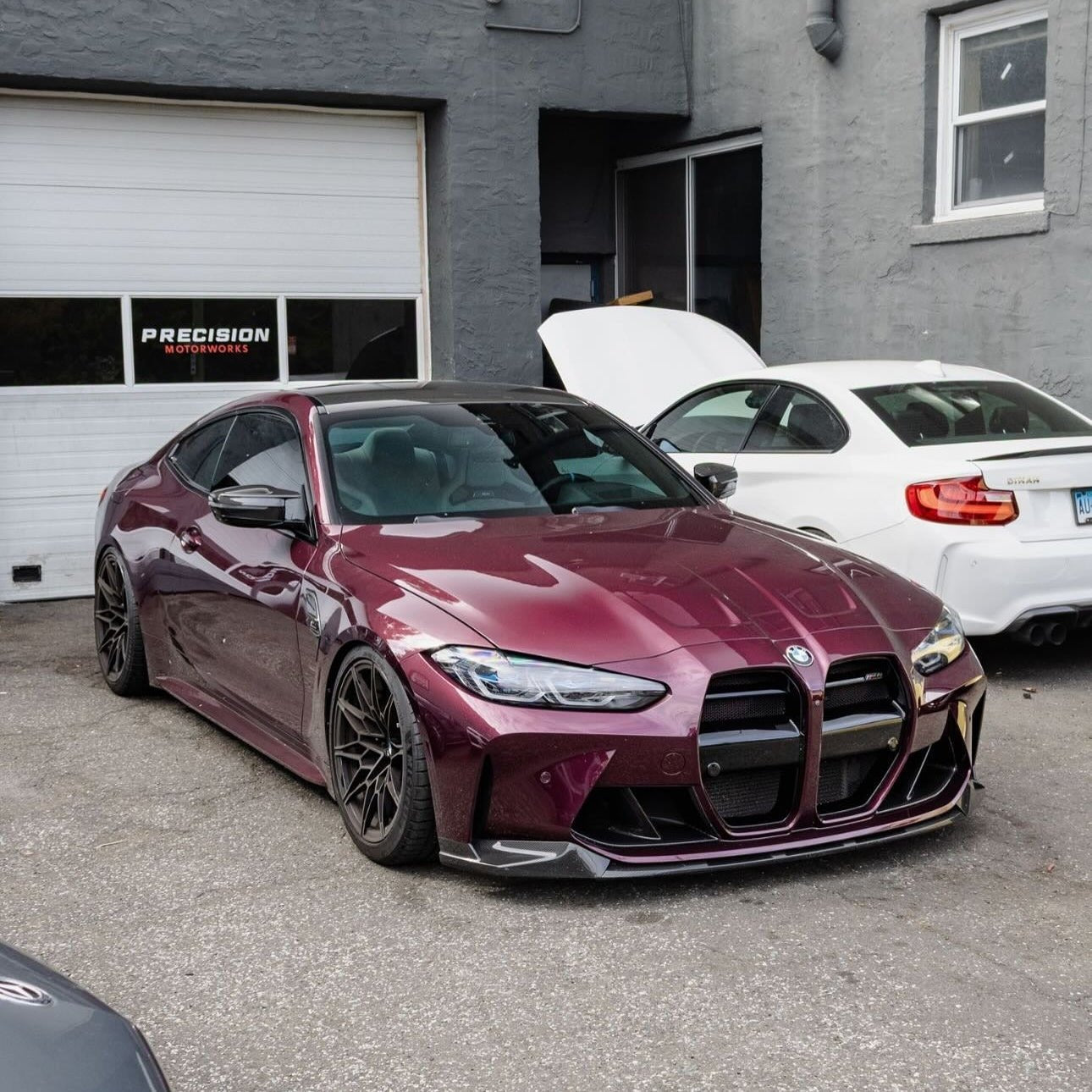 Covering Brillant Métallique Rouge Cerise - Vorren Plus - Vorren