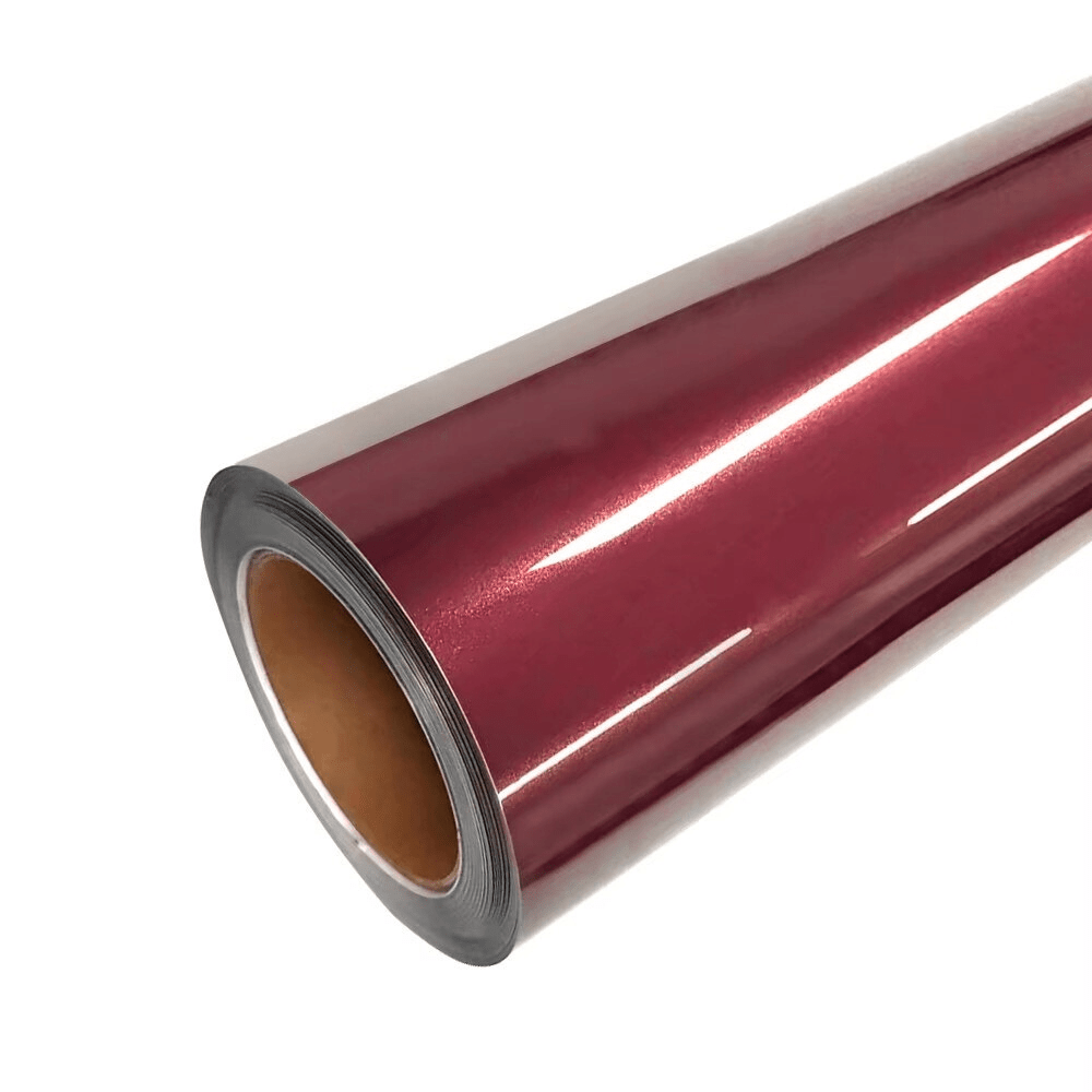 Covering Brillant Métallique Rouge Cerise - Vorren Plus - Vorren