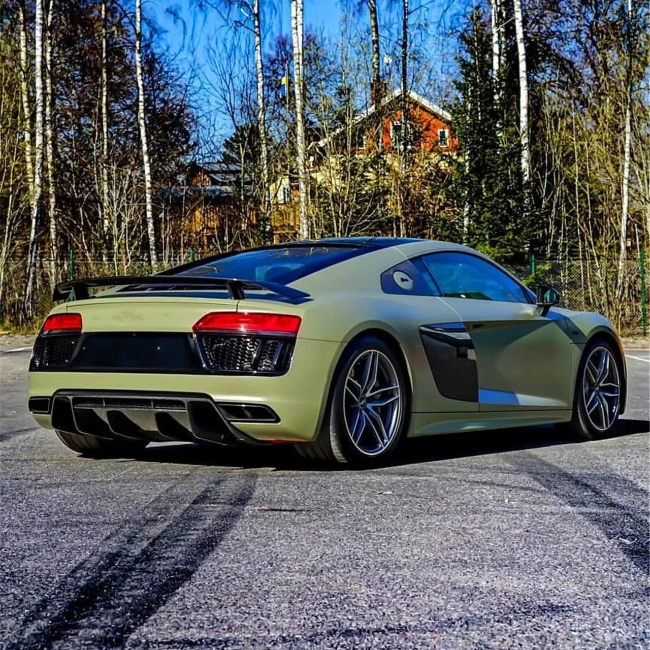 Covering Brillant Vert Kaki - Vorren Basic - Vorren