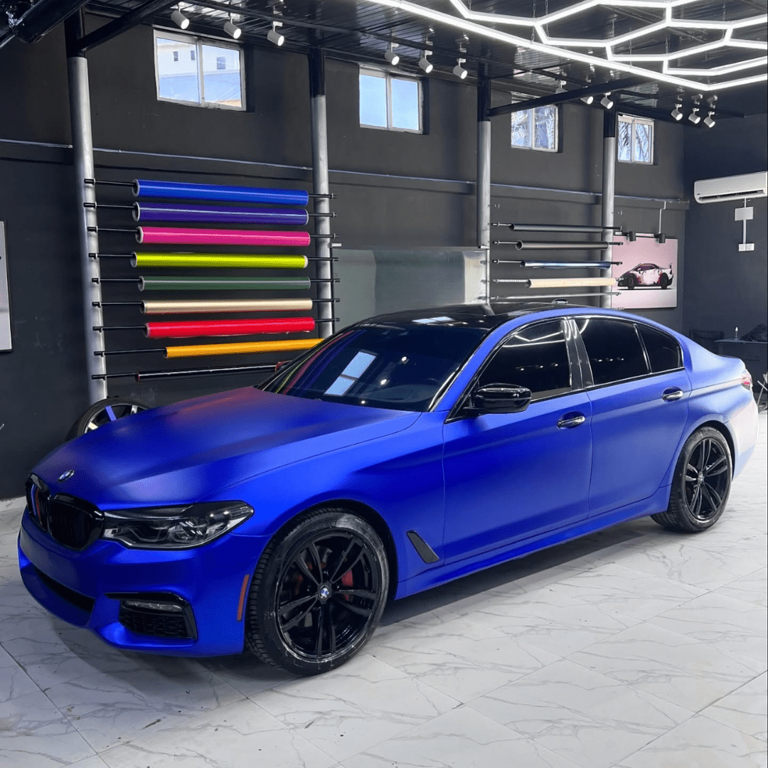 Covering Chromé Mat Bleu Roi Vorren - Basic - Vorren