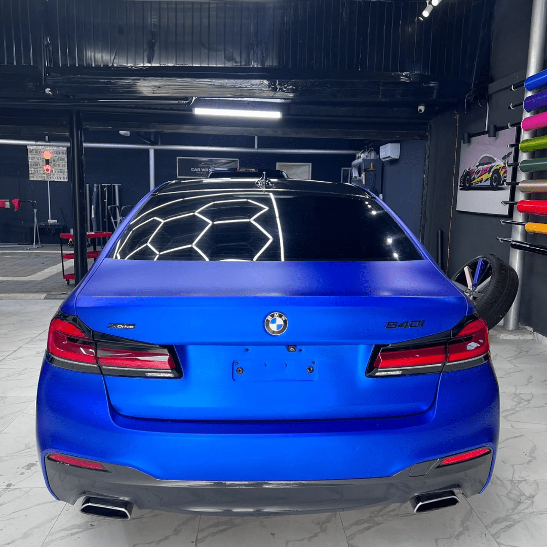 Covering Chromé Mat Bleu Roi Vorren - Basic - Vorren