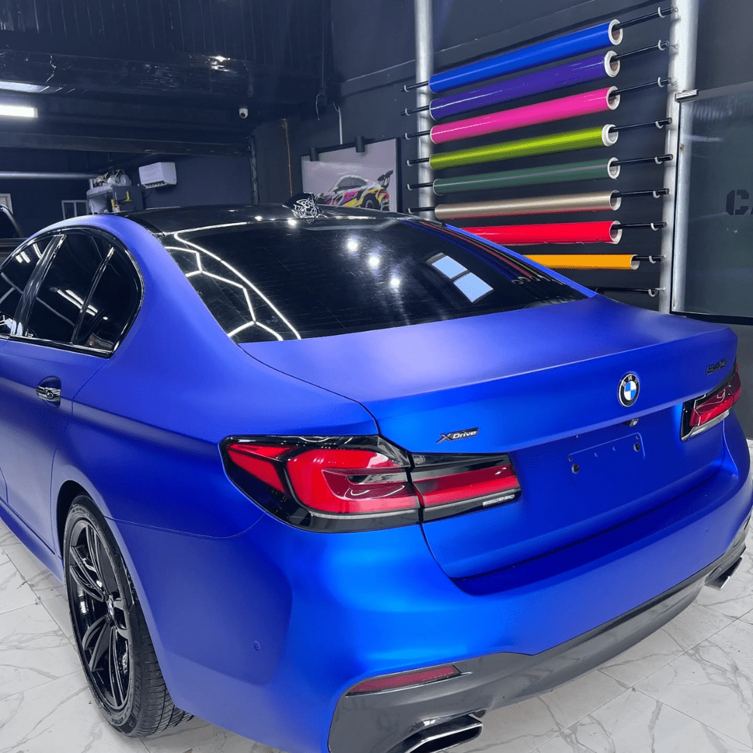 Covering Chromé Mat Bleu Roi Vorren - Basic - Vorren