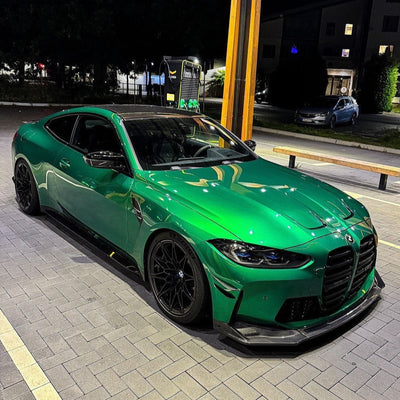 Covering Brillant Métallique Vert Royal - Vorren Plus