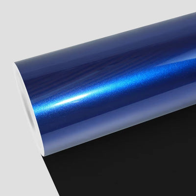 Covering Brillant Métallique Bleu - Vorren Plus