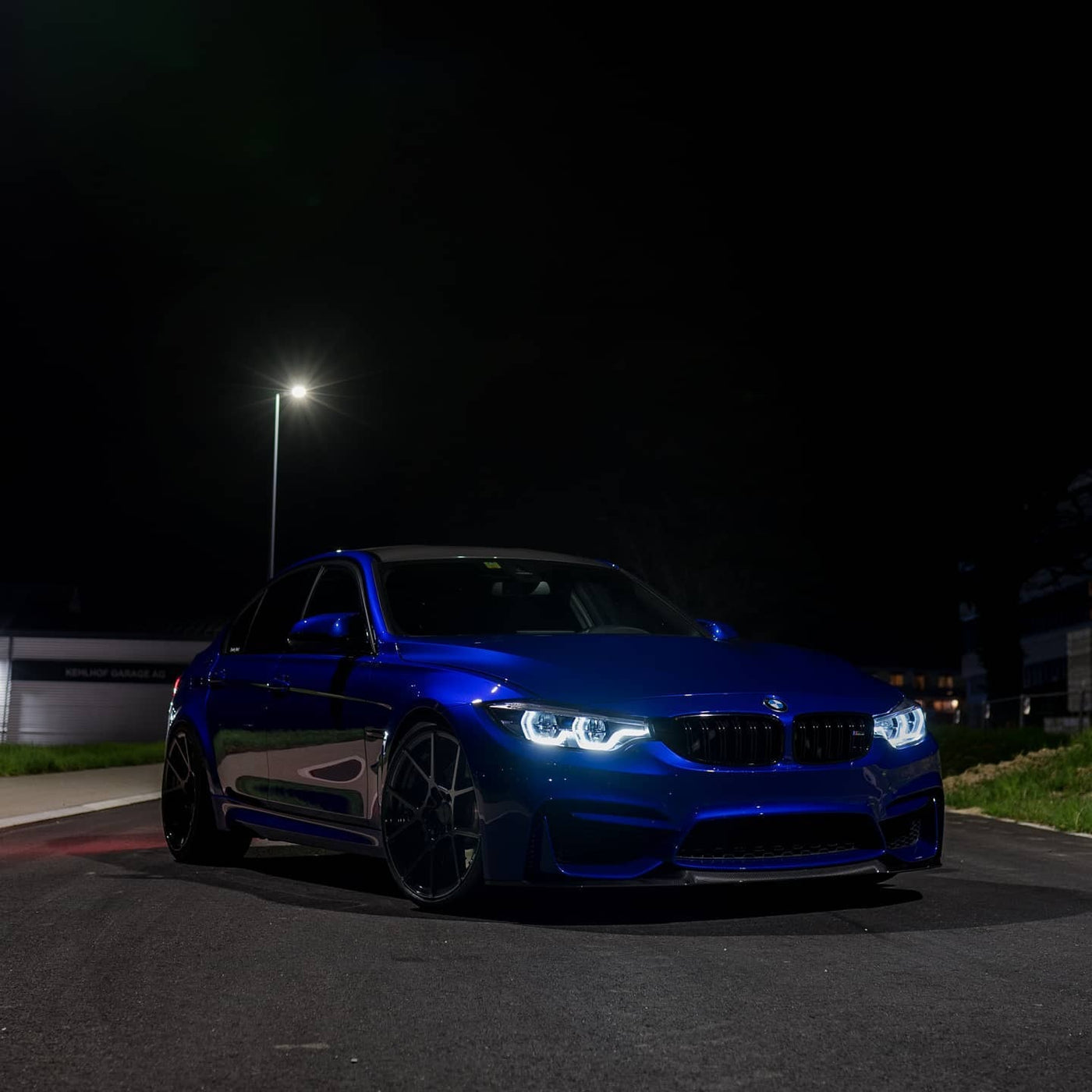 Covering Brillant Métallique Bleu - Vorren Plus